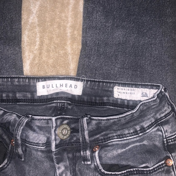 Black, Bullhead, skinny jeans. - Picture 4 of 5